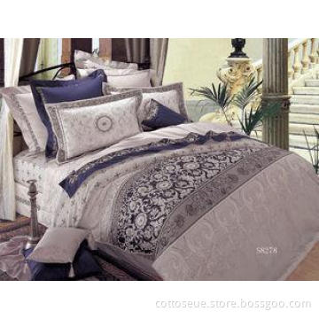 Double Elegant Sateen Bedding Sets For Adult , Luxury Home